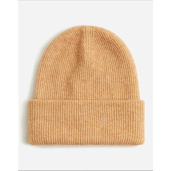 J. Crew Accessories - J. Crew Ribbed Beanie in Supersoft Yarn